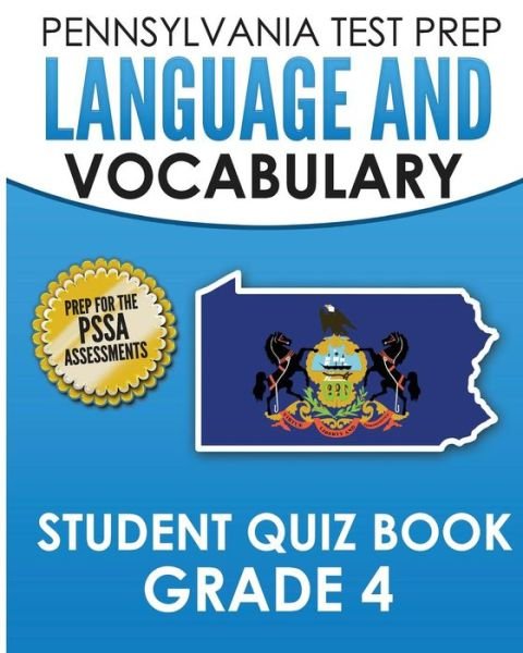 Cover for Test Master Press Pennsylvania · PENNSYLVANIA TEST PREP Language and Vocabulary Student Quiz Book Grade 4 (Paperback Book) (2015)