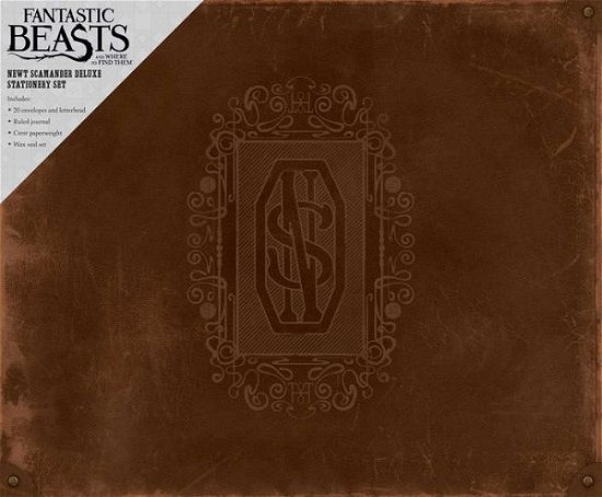 Fantastic Beasts and Where to Find Them: Newt Scamander Deluxe Stationery Set - Harry Potter - Insight Editions - Livros - Insight Editions - 9781608879366 - 1 de novembro de 2016