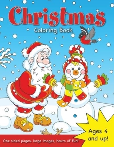 Cover for Engage Books · Christmas Coloring Book for Kids Ages 4-8! (Taschenbuch) (2020)