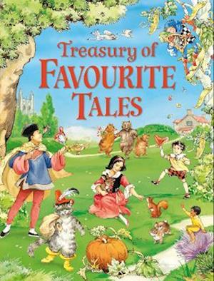 Cover for Treasury of Favourite Tales (Hardcover Book) (2025)