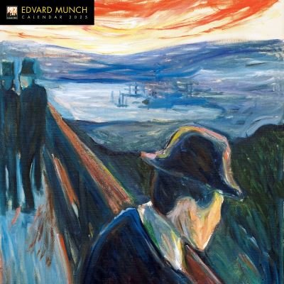 Edvard Munch Wall Calendar 2025 (Art Calendar) (Kalender) [New edition] (2024)