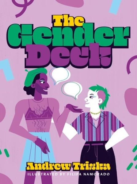 Cover for LMSW, Andrew Triska, · The Gender Deck: 100 Cards for Conversations about Gender Identity (Flashkort) [Illustrated edition] (2023)