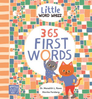 Cover for Dr. Meredith L. Rowe · 365 First Words - Little Word Whizz (Hardcover Book) (2022)