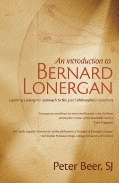 Cover for Peter Beer · An Introduction to Bernard Lonergan (Pocketbok) (2020)