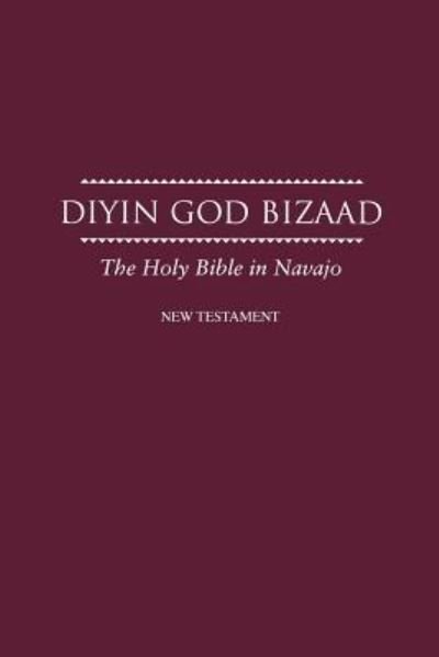 Cover for American Bible Society · Navajo New Testament (Paperback Bog) (2016)