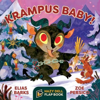 Cover for Elias Barks · Krampus Baby!: A Hazy Dell Flap Book - Hazy Dell Flap Book (Board book) (2022)