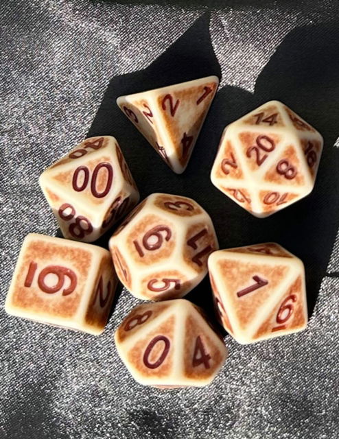 DCC RPG Dice: Wyrdling Sunbleached Bone - Harley Stroh - Books - Goodman Games - 9781961756366 - October 29, 2024