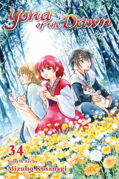 Cover for Mizuho Kusanagi · Yona of the Dawn, Vol. 34 - Yona of the Dawn (Paperback Book) (2022)