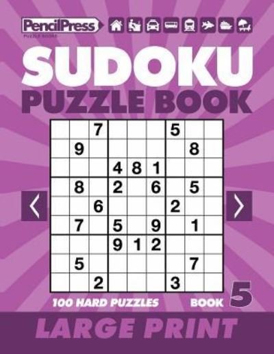 Cover for Adults Activity Books · Sudoku Puzzle Book 5 (Large Print) (Taschenbuch) (2018)