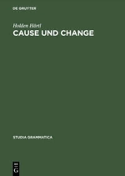 Cover for H. Härtl · CAUSE und CHANGE (Book) (2001)