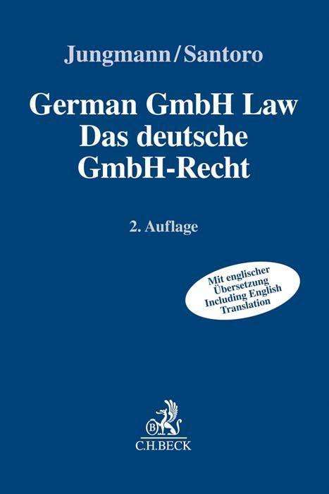 Cover for Jungmann · German GmbH-Law - Das deutsche (Book)