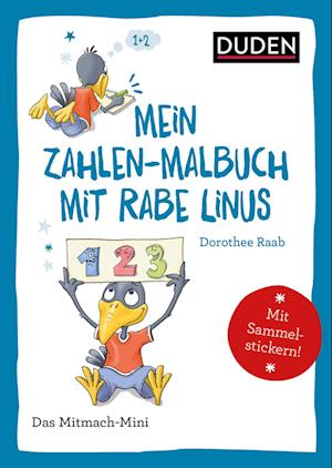 Duden Minis  - Mein Zahlen-Malbuch mit Rabe Linus / VE3 (Paperback Book)