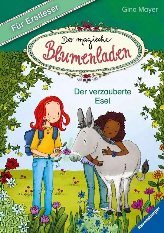 Cover for Gina Mayer · Der magische Blumenladen für Erstleser Der verzauberte Esel (Leketøy)