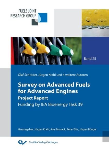 Cover for Jürgen Krahl · Survey on Advanced Fuels for Advanced Engines (Paperback Book) (2019)