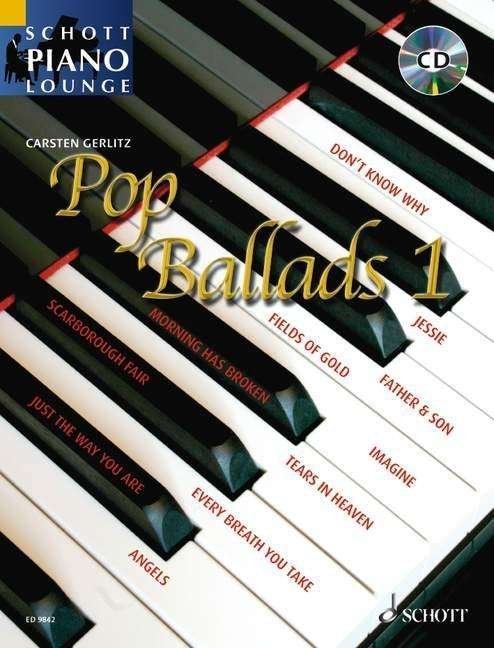 Cover for Carsten Gerlitz · Pop Ballads,f.Klavier.1,m.CD-A.ED9842 (Book) (2008)
