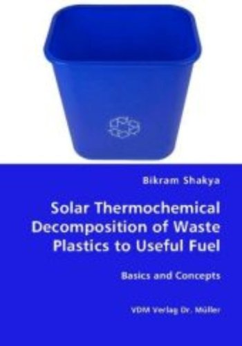 Cover for Bikram Shakya · Solar Thermochemical Decomposition of Waste Plastics to Useful Fuel (Paperback Book) (2008)