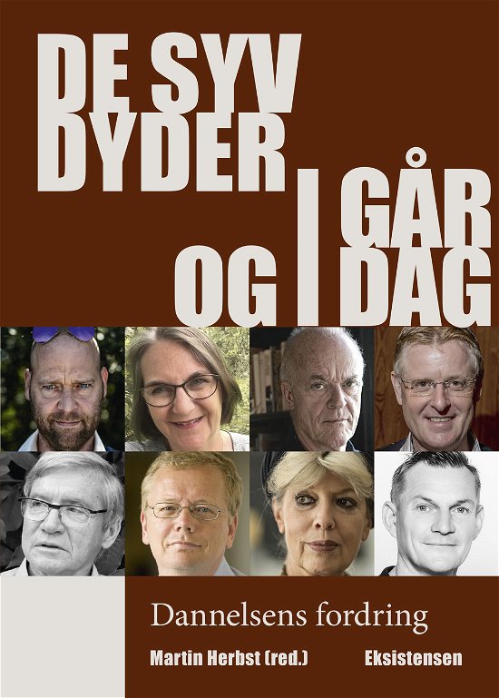 Cover for Martin Herbst (red.) · De syv dyder i går og i dag (Sewn Spine Book) [1th edição] (2020)