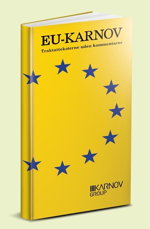 Cover for . · EU-Karnov traktatteksterne uden kommentarer (Hæftet bog) [1. udgave] (2014)