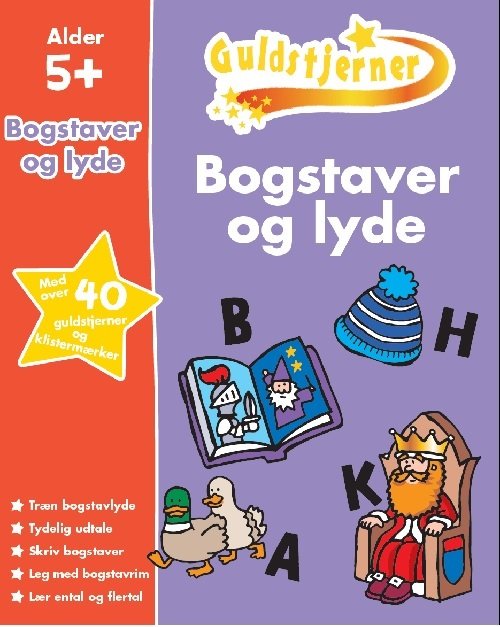 Guldstjerner: Guldstjerner - Bogstaver og lyde -  - Bücher - Karrusel Forlag - 9788771314366 - 10. Juli 2020