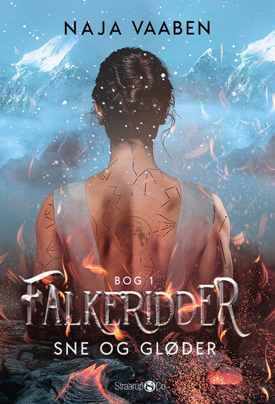 Cover for Naja Vaaben · Falkeridder: Falkeridder - Sne og gløder (Pocketbok) [1. utgave] (2023)