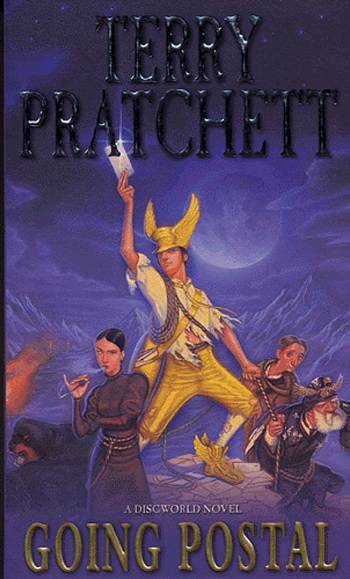 Cover for Terry Pratchett · Going Postal (tw) (Sewn Spine Book) [1. wydanie] (2005)