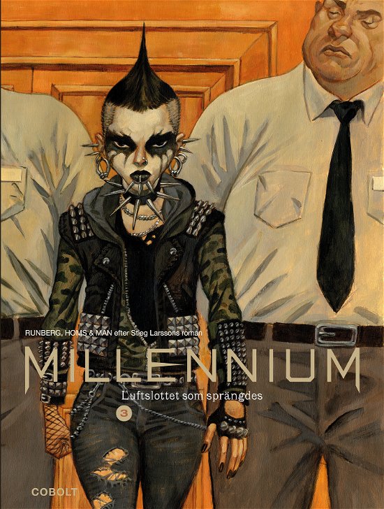 Cover for Sylvain Runberg · Millennium 3: Luftslottet som sprängdes (Indbundet Bog) (2024)