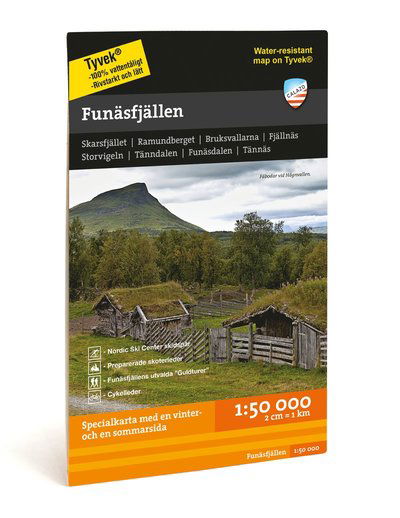 Cover for Funäsfjällen Tyvekkarta skala 1:50.000 (CD/DVD) (2015)