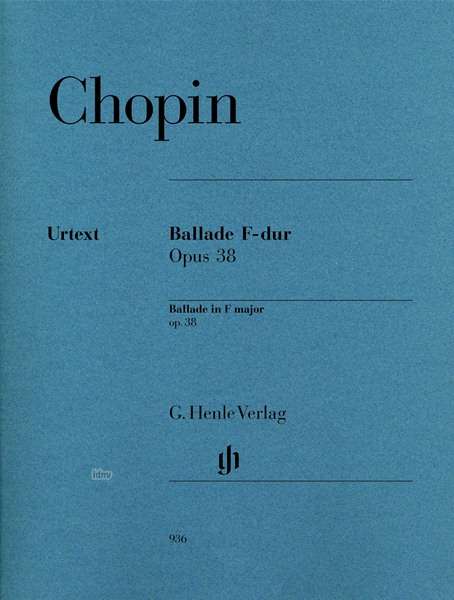 Cover for Frederic Chopin · Chopin - Ballade F-dur Opus 38 (Book)