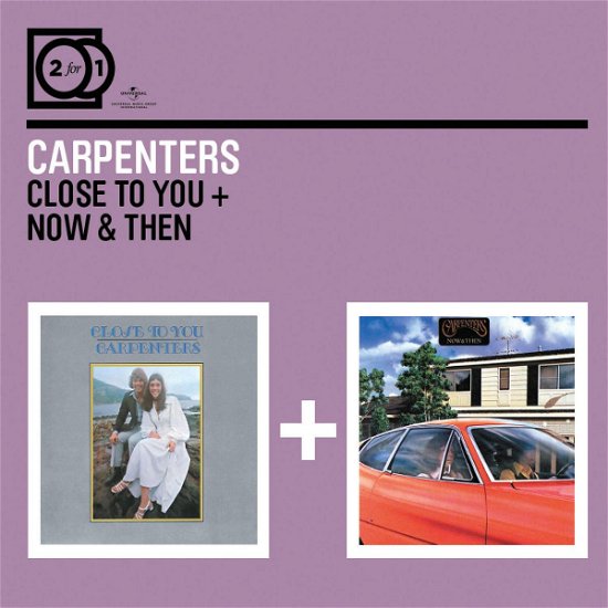 Cover for Carpenters · 2 for 1:close to You / Now (CD) (2009)