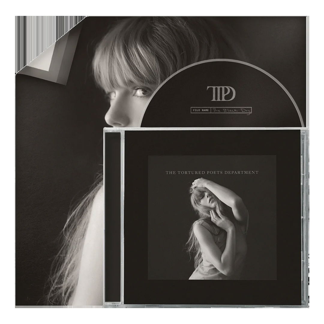 Taylor Swift · The Tortured Poets Department (CD) [The Black Dog 