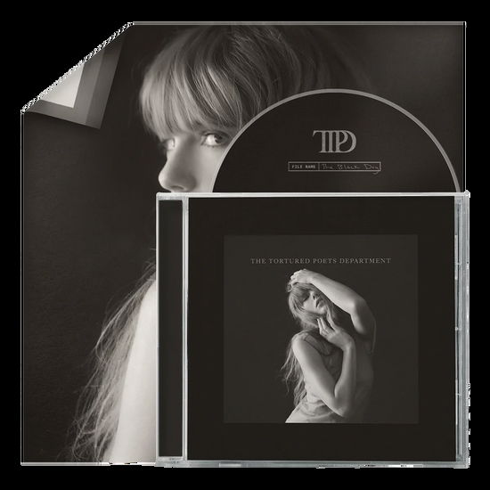 Cover for Taylor Swift · The Tortured Poets Department (CD) [The Black Dog edition] (2024)