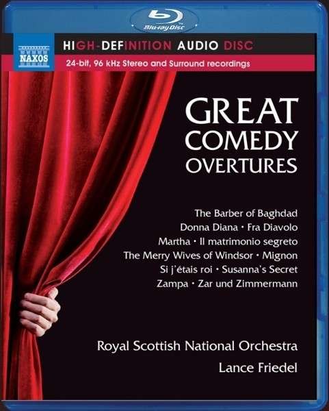 Great Comedy Overtures - Thomas / Royal Scottish National Orchestra - Musik - NBR - 0730099004367 - 14. april 2015
