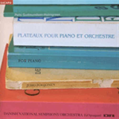 Cover for Pohjonen / Spanjaard / Dnso · Gudmundsen-Holmgreen: Plateaux (SACD) (2009)