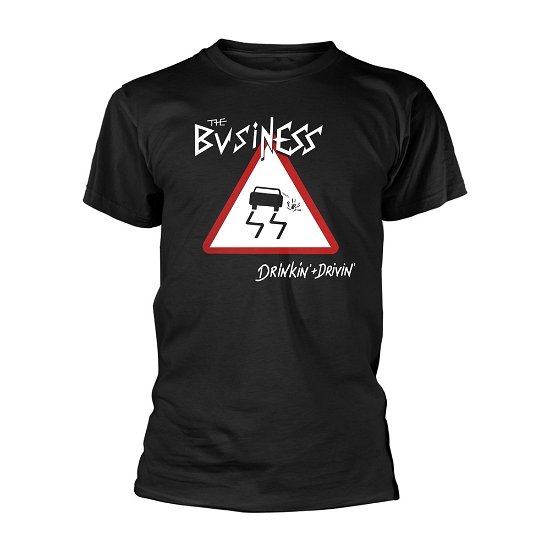 Cover for The Business · Drinkin + Drivin (Black) (T-shirt) [size XXXL] [Black edition] (2019)
