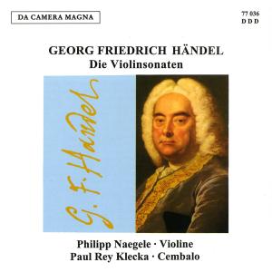 Violin Sons Hwv 361 364 368 - Handel / Naegele / Klecka - Musiikki - DCAM - 4011563770367 - 2012