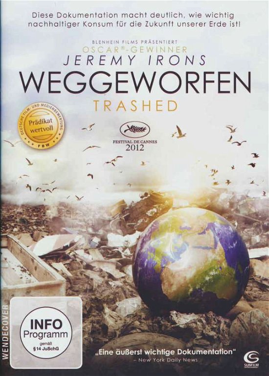 Cover for Jeremy Irons · Weggeworfen-trashed (DVD) (2013)