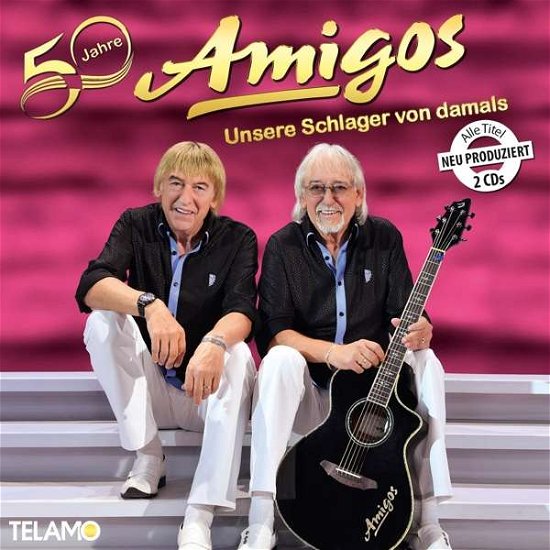 50 Jahre:unsere Schlager Von Damals - Amigos - Música - Telamo - 4053804314367 - 7 de fevereiro de 2020