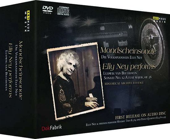 Cover for Elly Ney · Elly Ney Performs Ludwig Van Beethoven Sonate No. 12 A Flat Major. Op. 26 - Historical Archive Footage (CD) (2017)