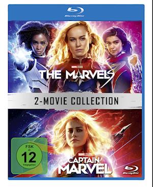 Cover for The Marvels / Captain Marvel 2-movie Collection BD (Blu-Ray) (2024)