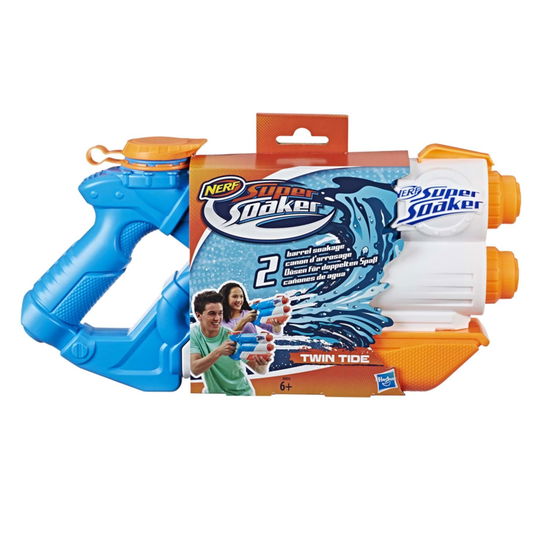 Super Soaker Twin Tide - Soa Twin Tide - Produtos - Hasbro - 5010993447367 - 24 de janeiro de 2018