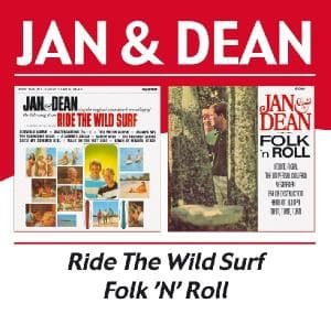 Cover for Jan &amp; Dean · Ride the Wild Surf / Folk N Roll (CD) [Remastered edition] (2004)