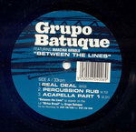 Cover for Grupo Batuque · Grupo Batuque - Between The Lines (feat. Marcina) (12&quot;)