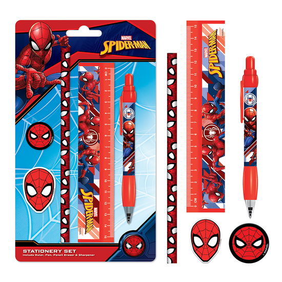Spider-Man Web Strike Stationery Set - Marvel: Pyramid - Livros - PYRAMID INTERNATIONAL - 5051265727367 - 6 de junho de 2023