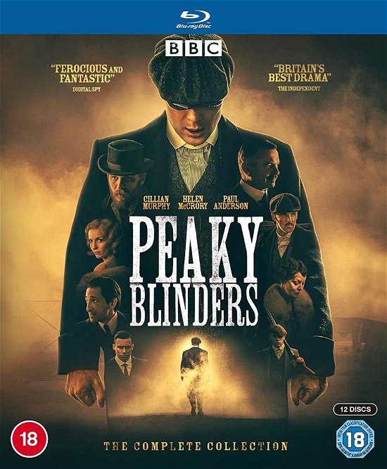 Cover for Peaky Blinders: Series 1-6 · Peaky Blinders Series 1 to 6 (Blu-ray) (2022)