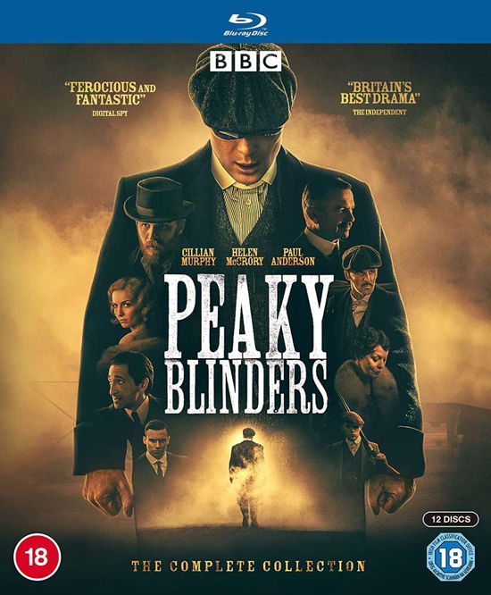 Cover for Peaky Blinders: Series 1-6 · Peaky Blinders Series 1 to 6 (Blu-ray) (2022)