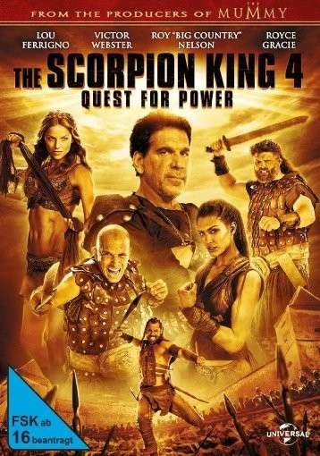 Cover for Royce Gracie,victor Webster,eve Torres · The Scorpion King 4-der Verlorene Thron (DVD) (2015)