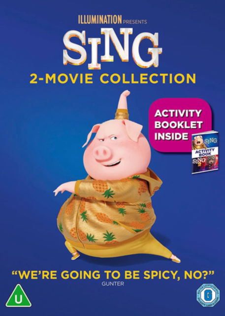 Sing 2 Movie Collection Sing 1 Sing 2 With Activity Book