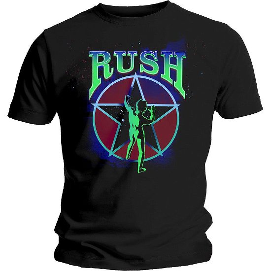 Cover for Rush · Rush Unisex Tee: Starman 2112 (CLOTHES) [size S] [Black - Unisex edition]