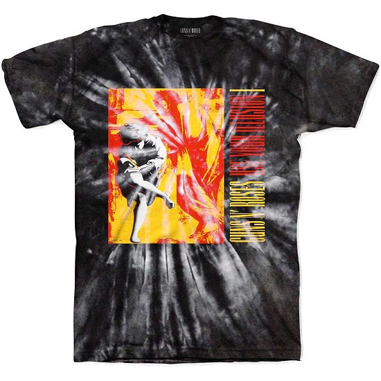 Guns N' Roses Unisex T-Shirt: Use Your Illusion I Cover (Wash Collection) - Guns N' Roses - Merchandise -  - 5056561013367 - 