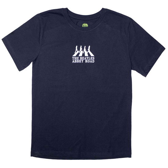 Cover for The Beatles · The Beatles Unisex T-Shirt: Mini Abbey Road Crossing Silhouette (T-shirt) [size L]